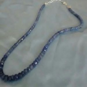 Must Go - Jay King 18" SS Tanzanite Necklace